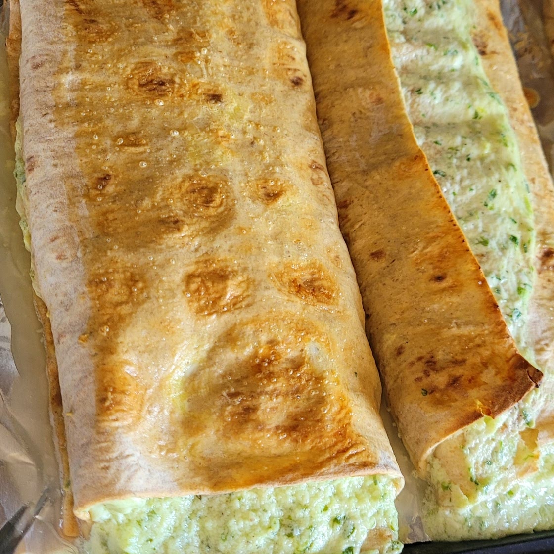 COTTAGE CHEESE LAVASH WRAP