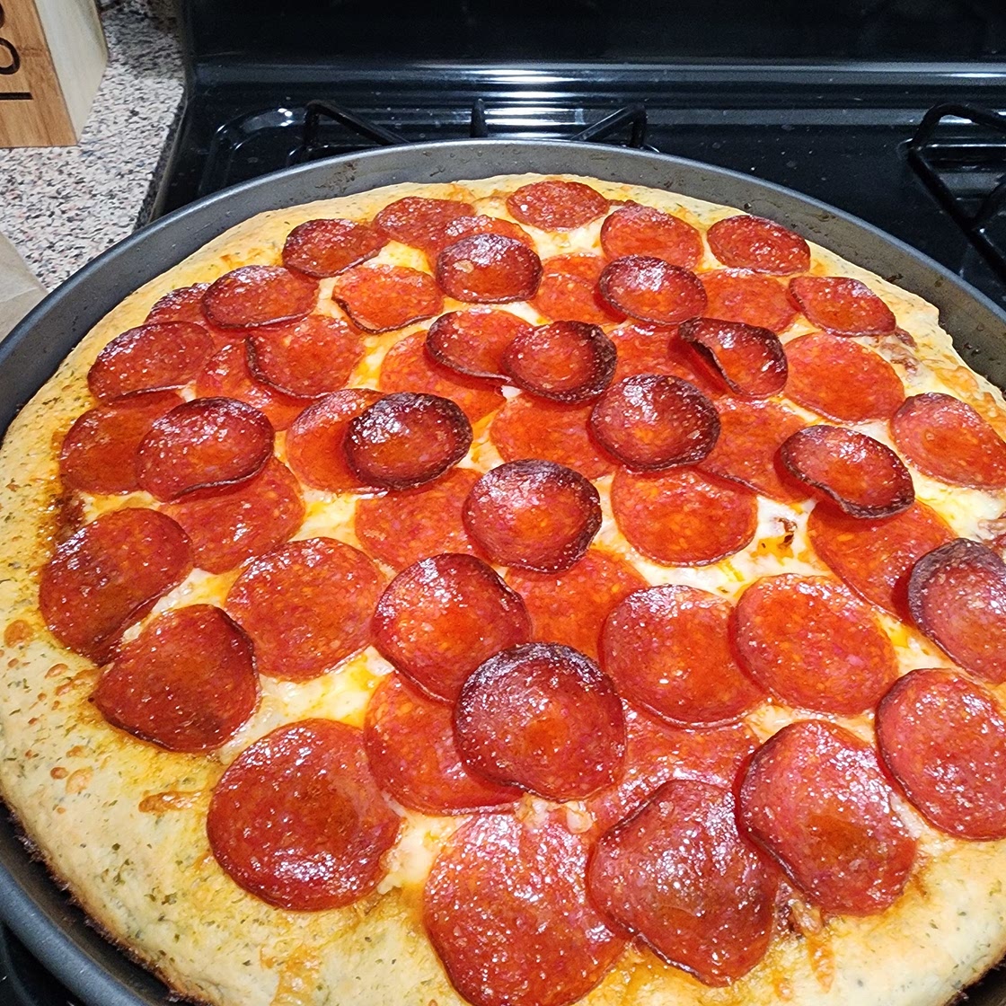 Pizza Dough Recipe #1 Pan Pizza 14.25 Inch Pan