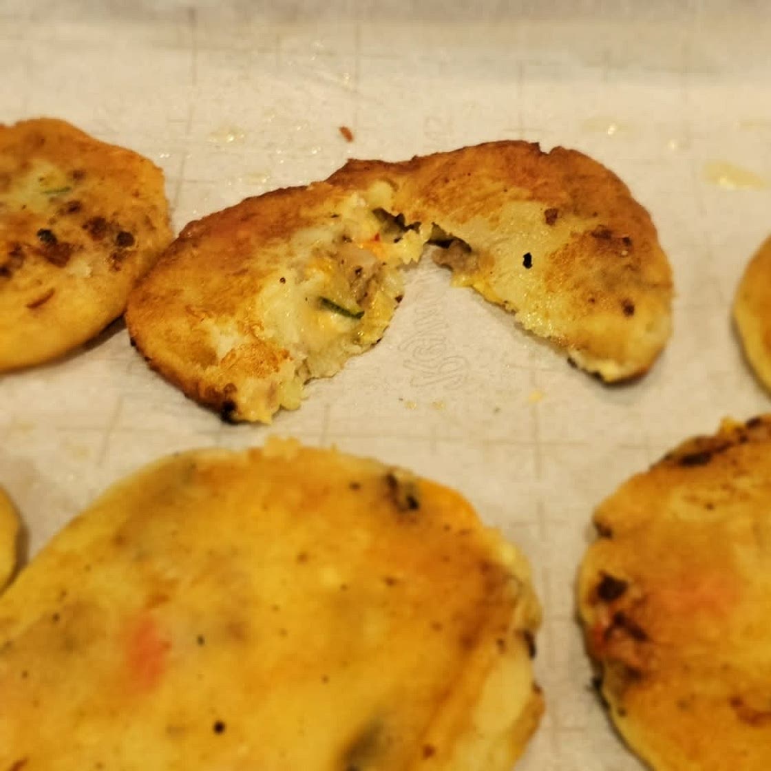 Vegan Stuffed Potato Cakes