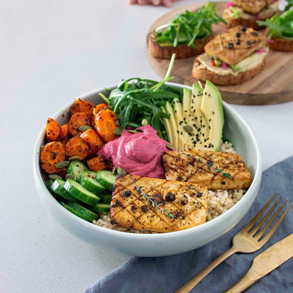 Herby Lemon Tofu