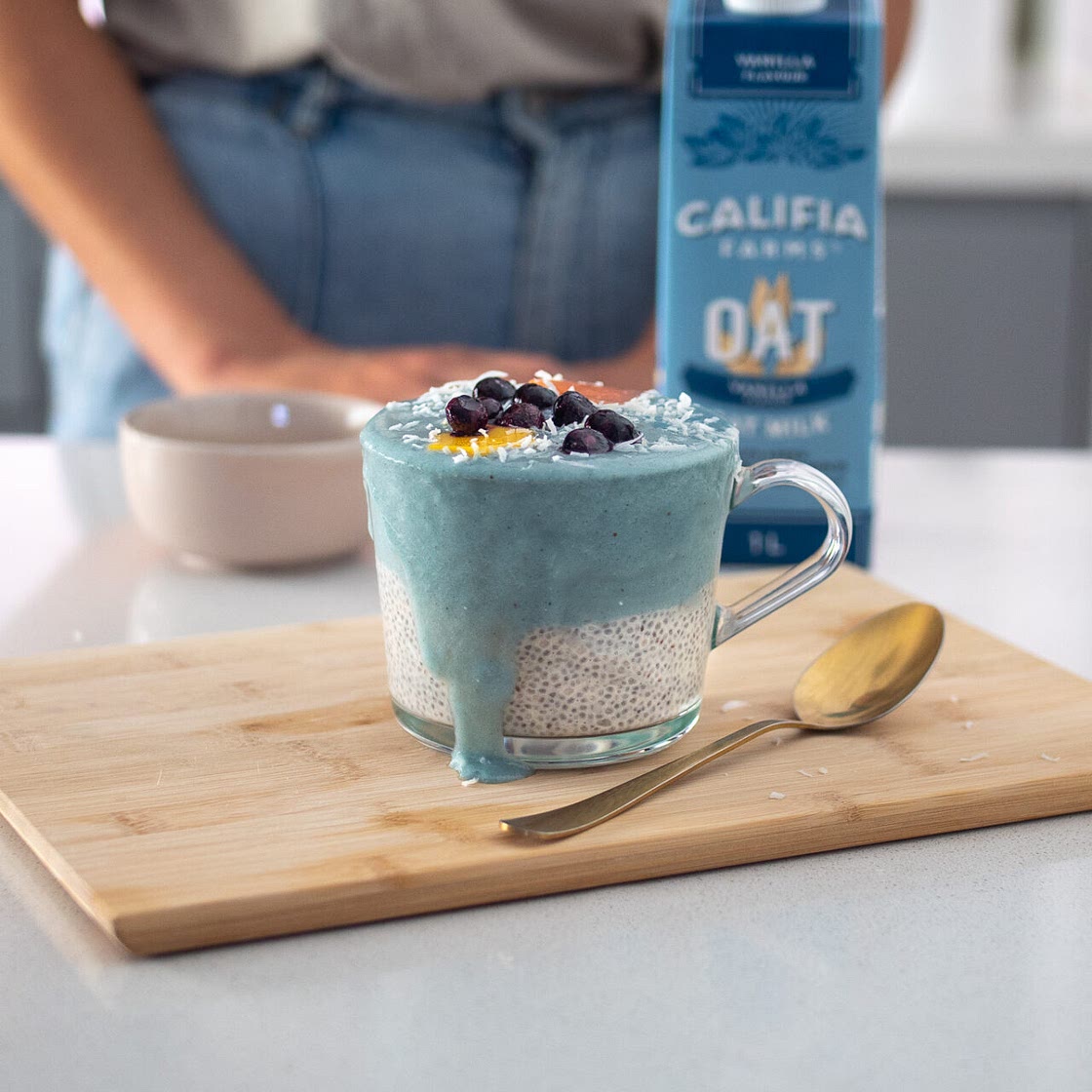 Blue Chia Pudding Smoothie
