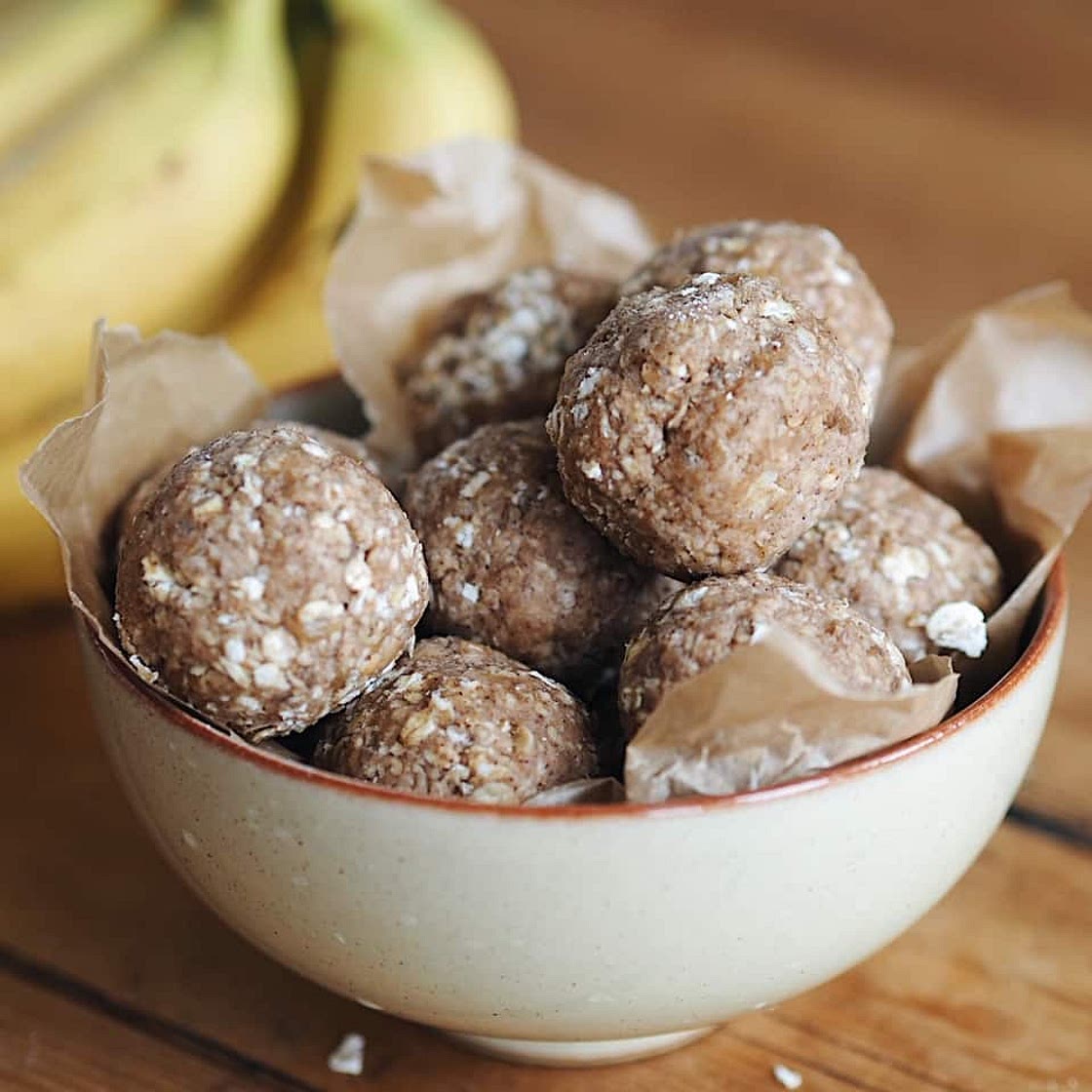 Banana Oat Energy Balls