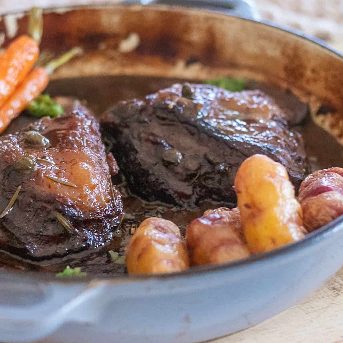 Slow Cooked Beef Cheeks