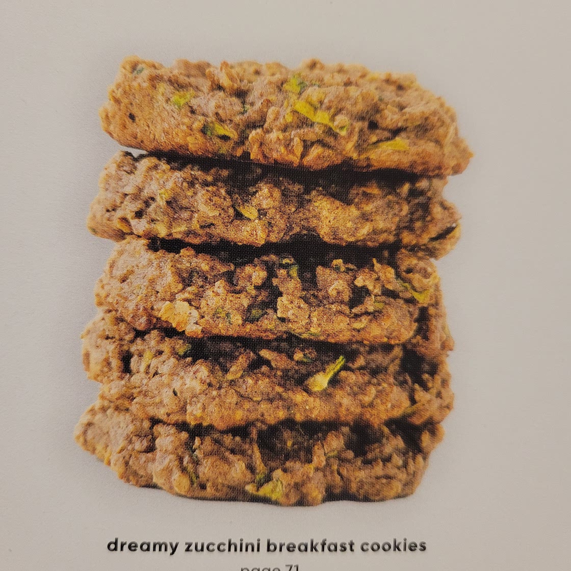 Dreamy Zucchini Cookies