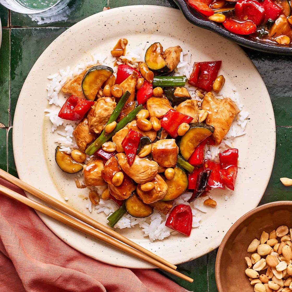 Healthier Kung Pao Chicken