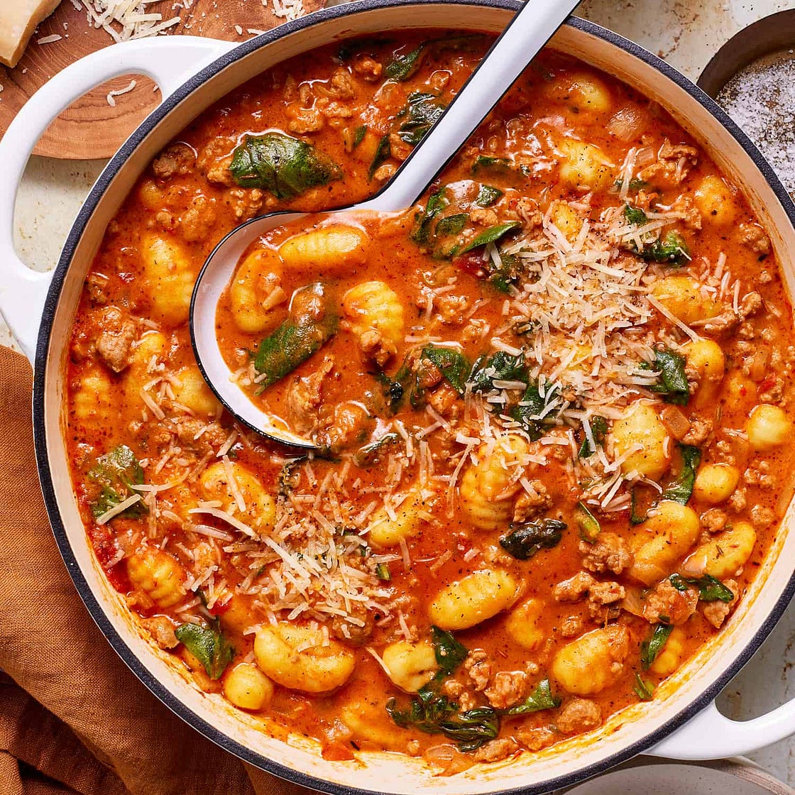 One-Pan Italian Sausage Gnocchi