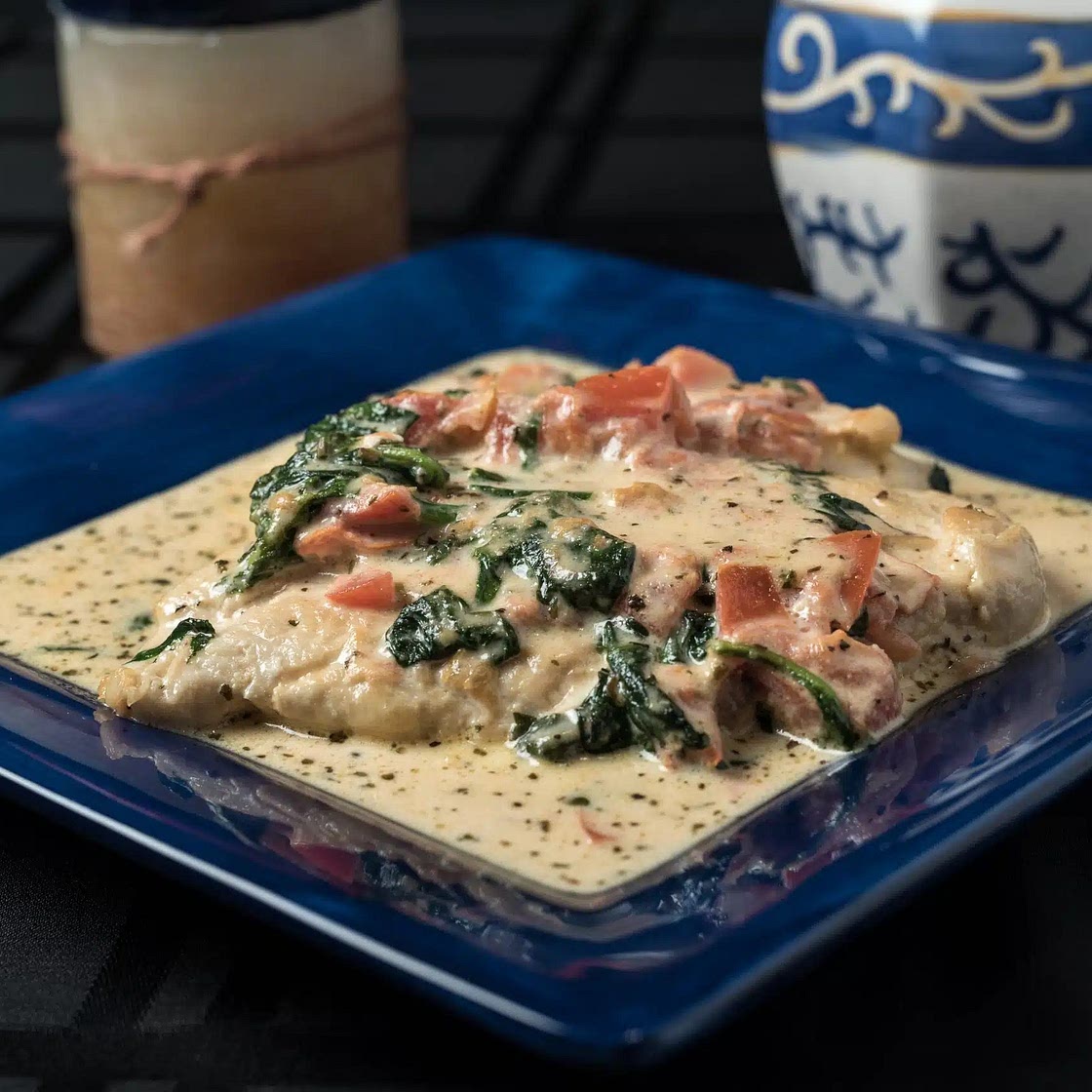 Italian Creamy Garlic Chicken