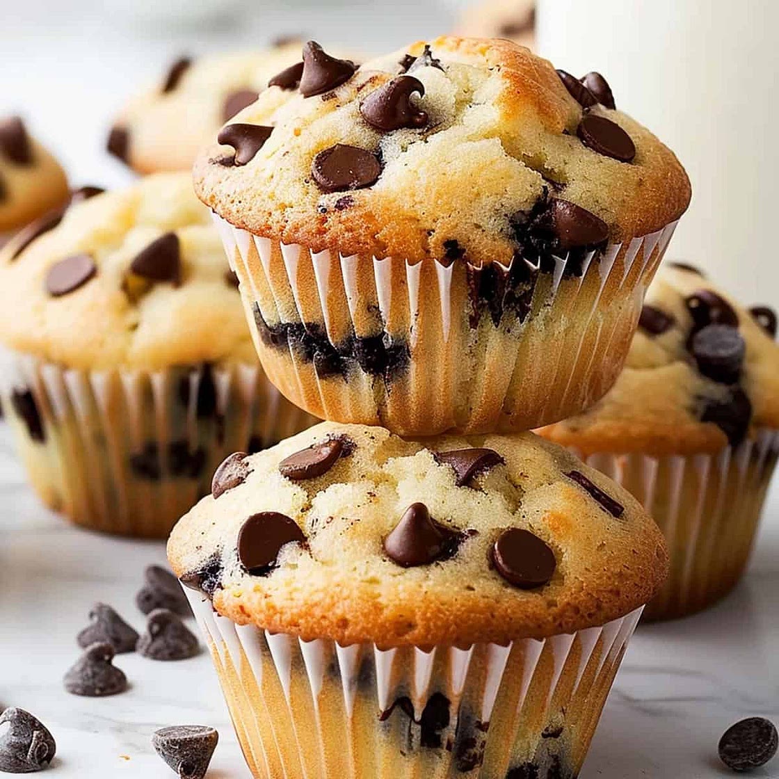 Vegan Chocolate Chip Muffins