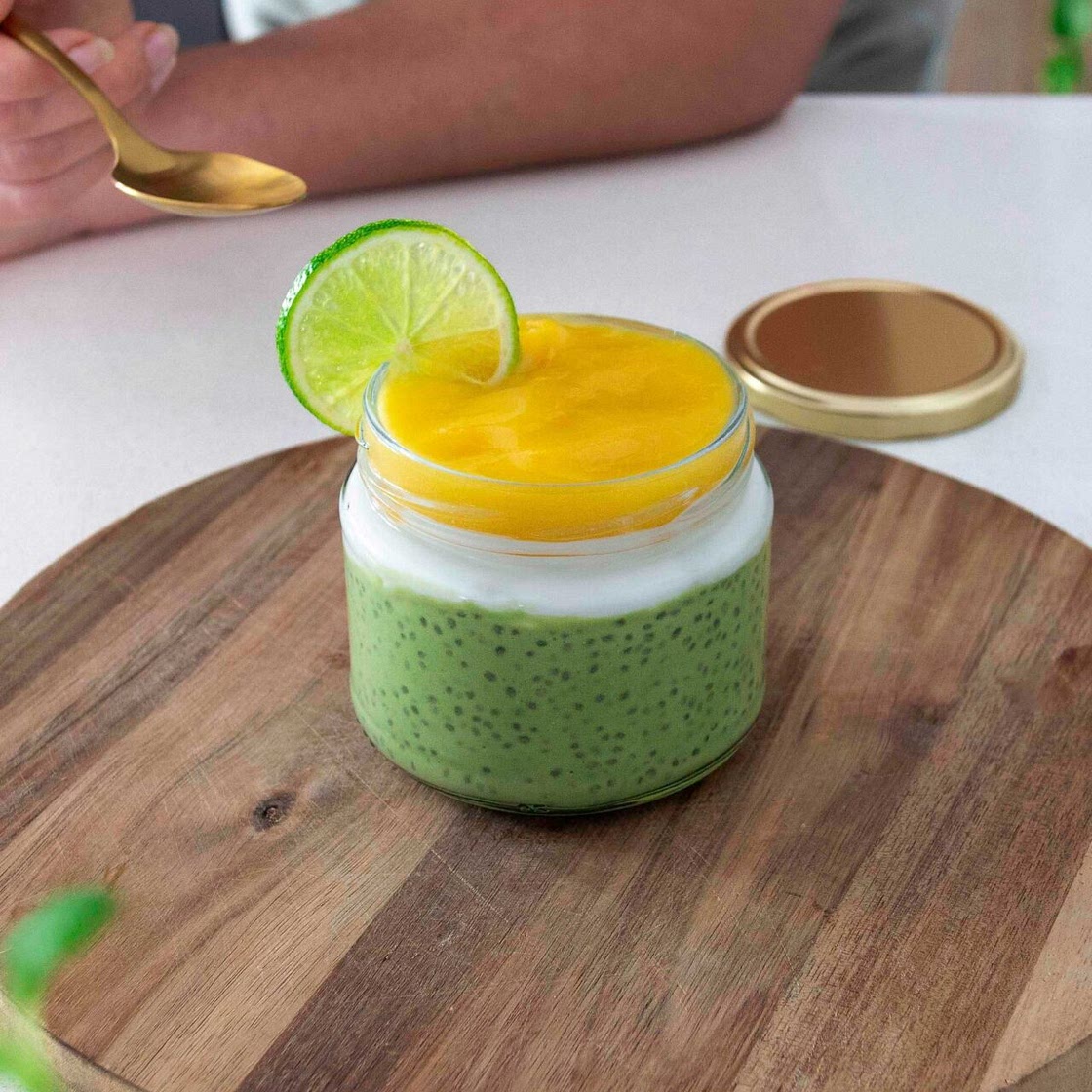 Matcha Chia Pudding