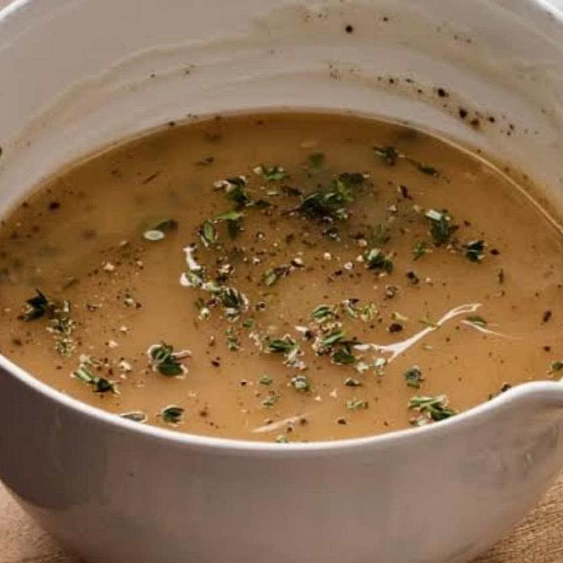 Black pepper gravy