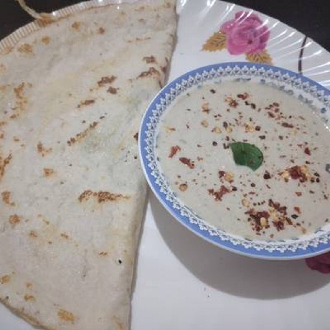 लेफ्टओवर राईस डोसा (rice dosa recipe in hindi)