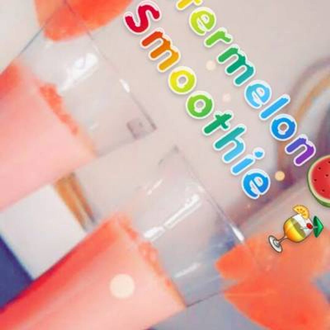 वॉटरमेलन स्मूदी (watermelon smoothie recipe in Hindi)