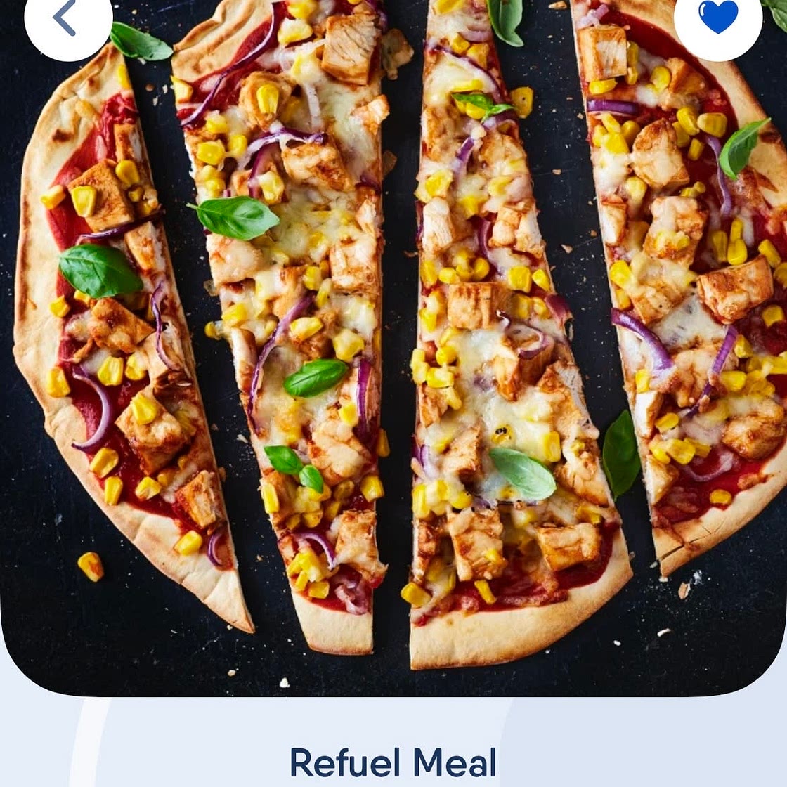 Bbq Chicken Refuel Pizza