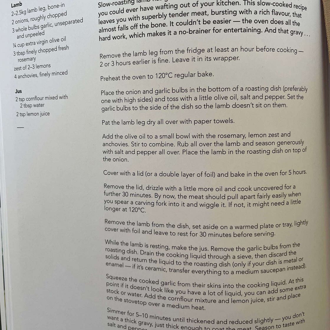 Melting lamb with roasted garlic juice -p. 122