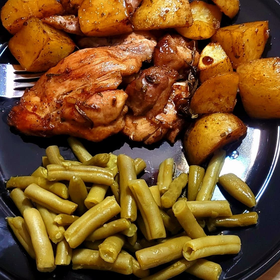 Rosemary and Thyme Chicken Thighs