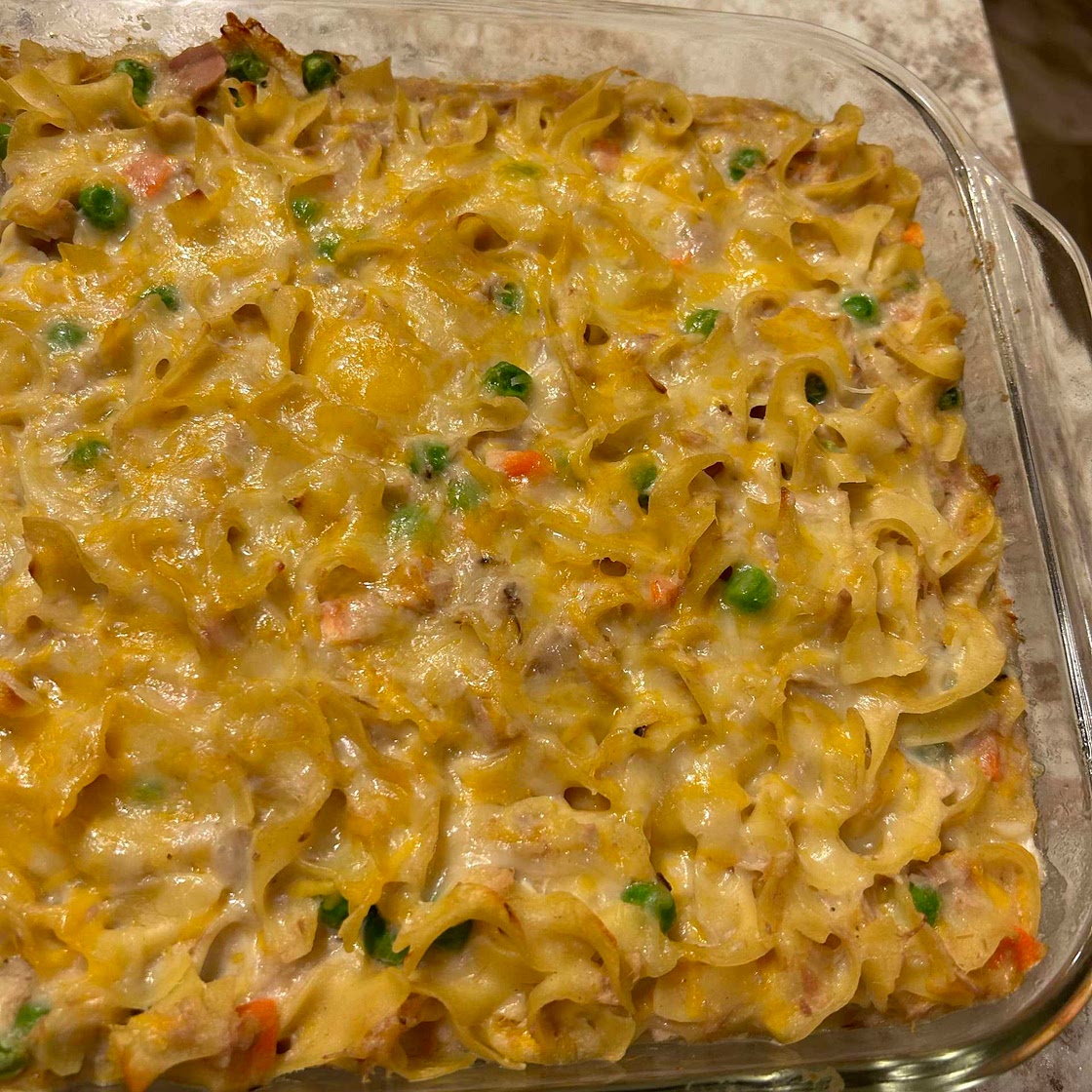 High Protein Tuna Casserole