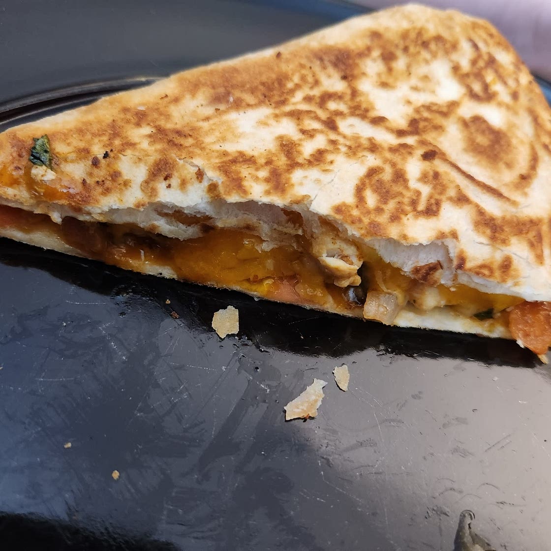 Low Calorie Chipotle Chicken Quesadillas