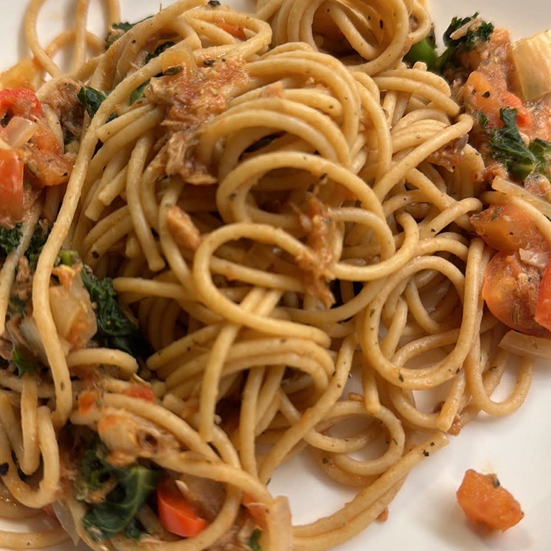 Tuna spaghetti 