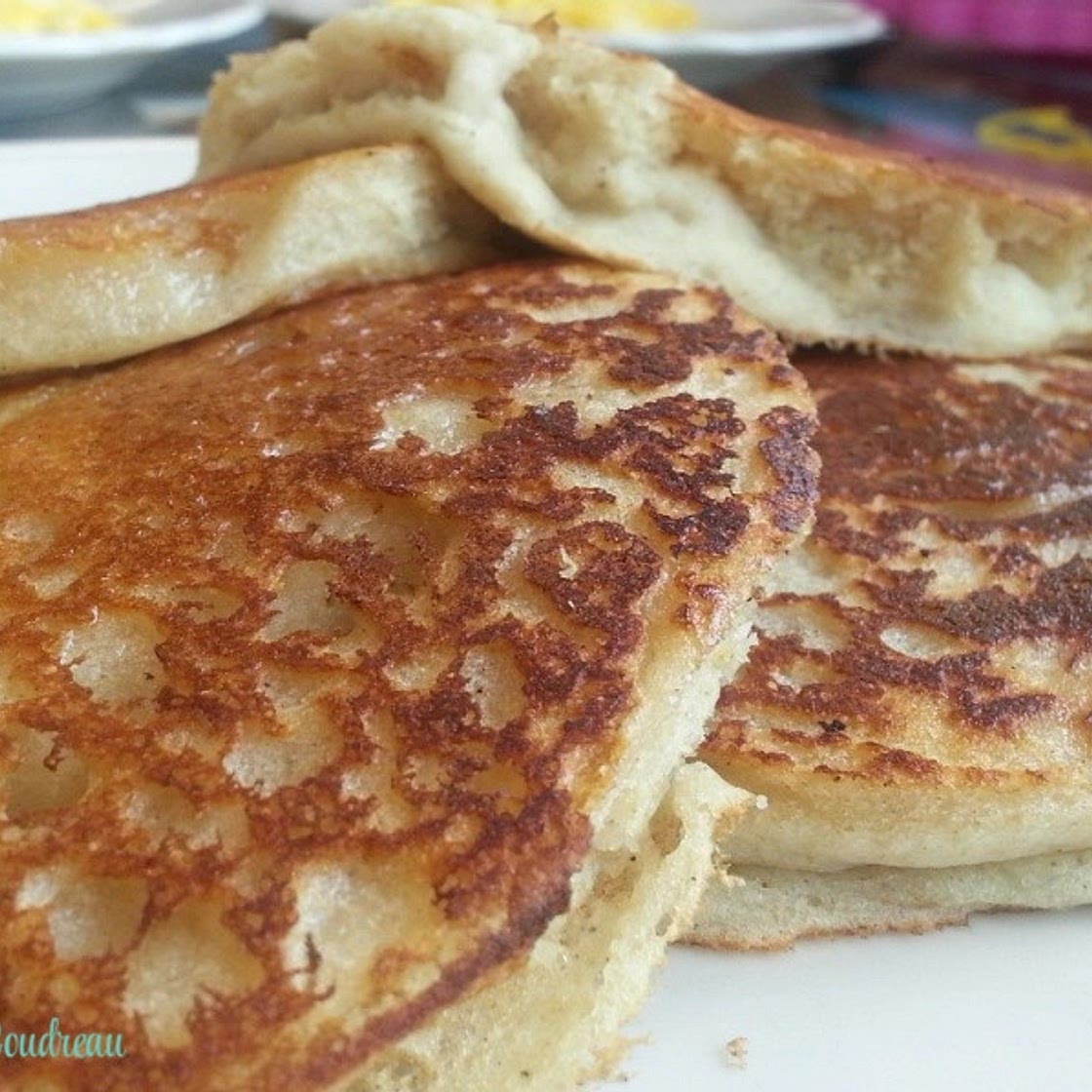 Fluffy Okara Pancakes