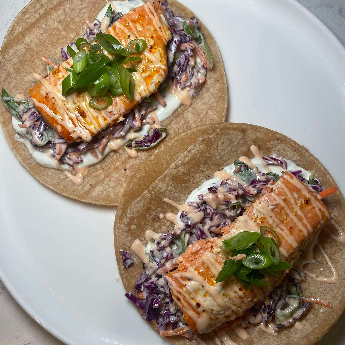 Salmon Tacos