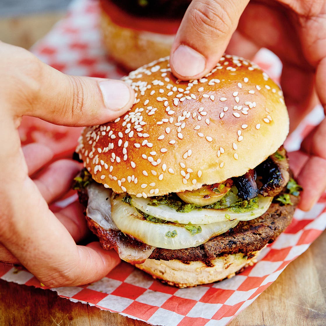 Red burger