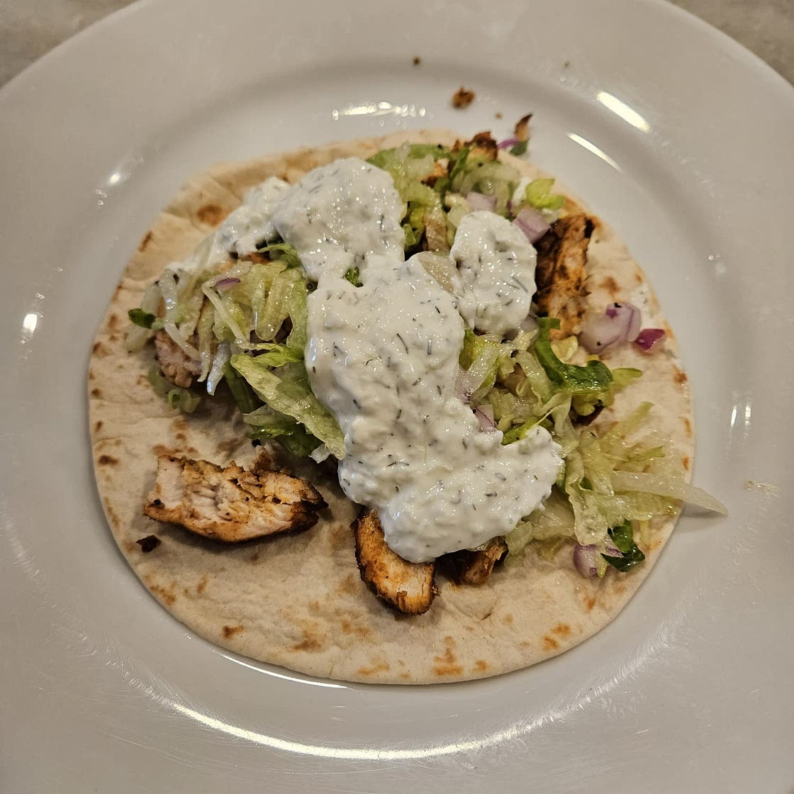 Easy Chicken Gyros Made On The Grill