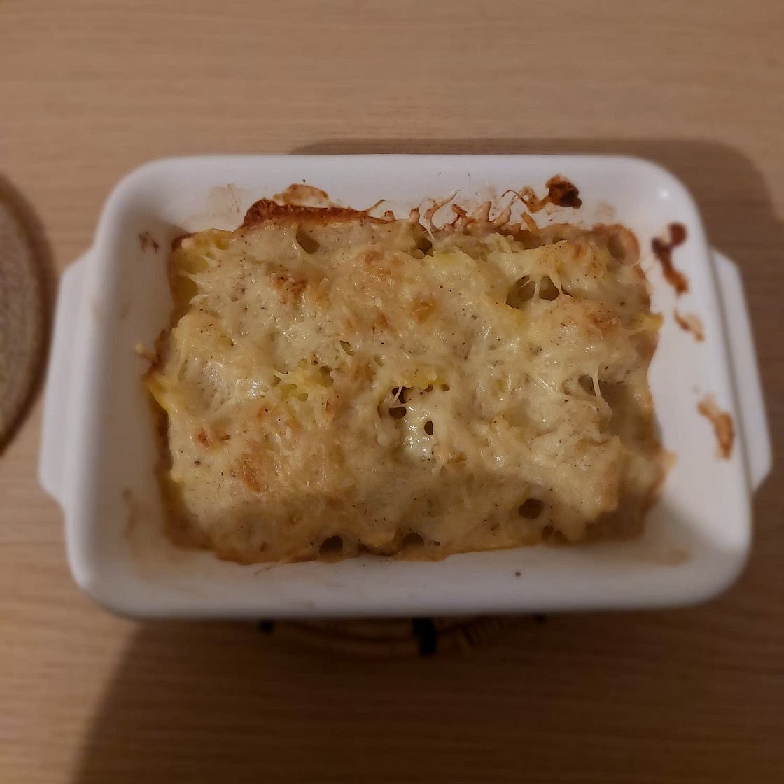 Gratin de chou-fleur et pommes de terre