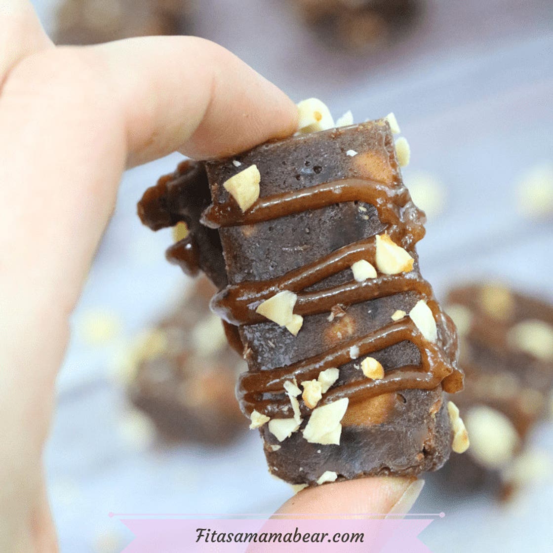 Homemade Snickers Bars (Gluten-Free, Vegan)