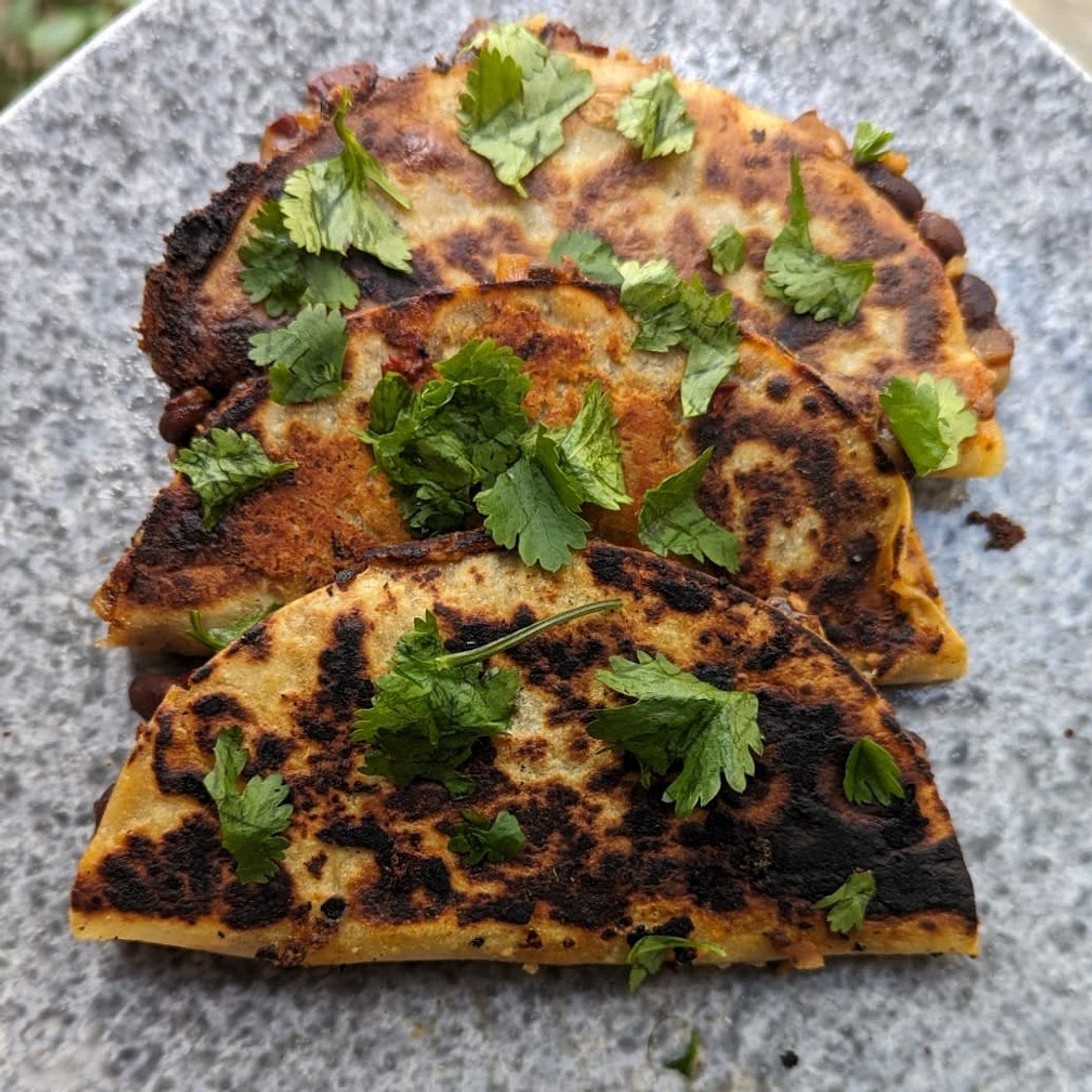 Crispy Black Bean Tacos