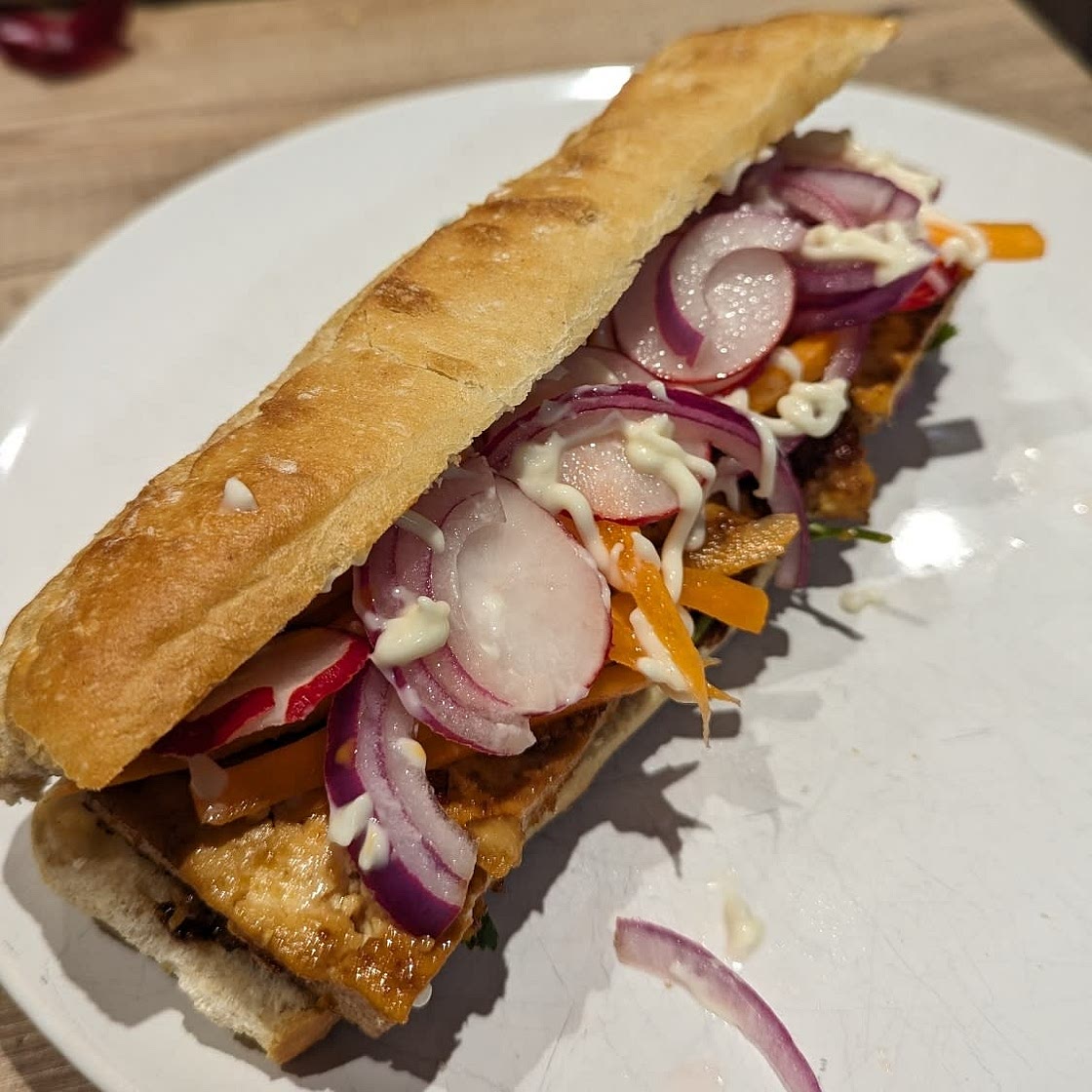 Lemongrass Tofu Banh Mi