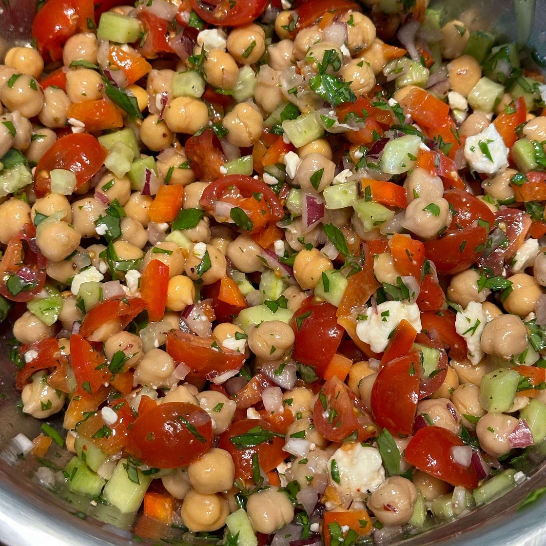 Mediterranean Chickpea Salad