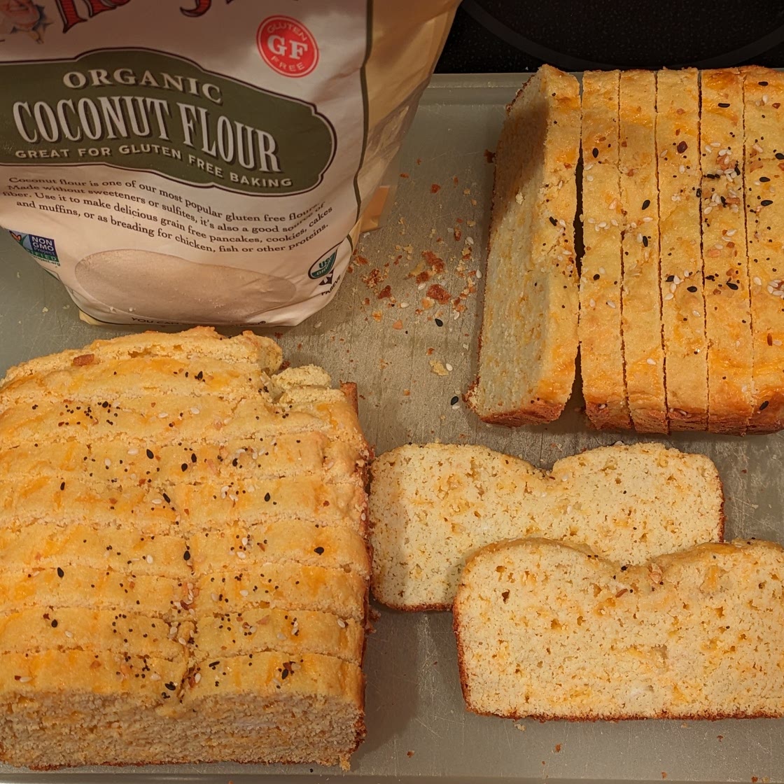 Gluten and Grain Free Coconut Bread