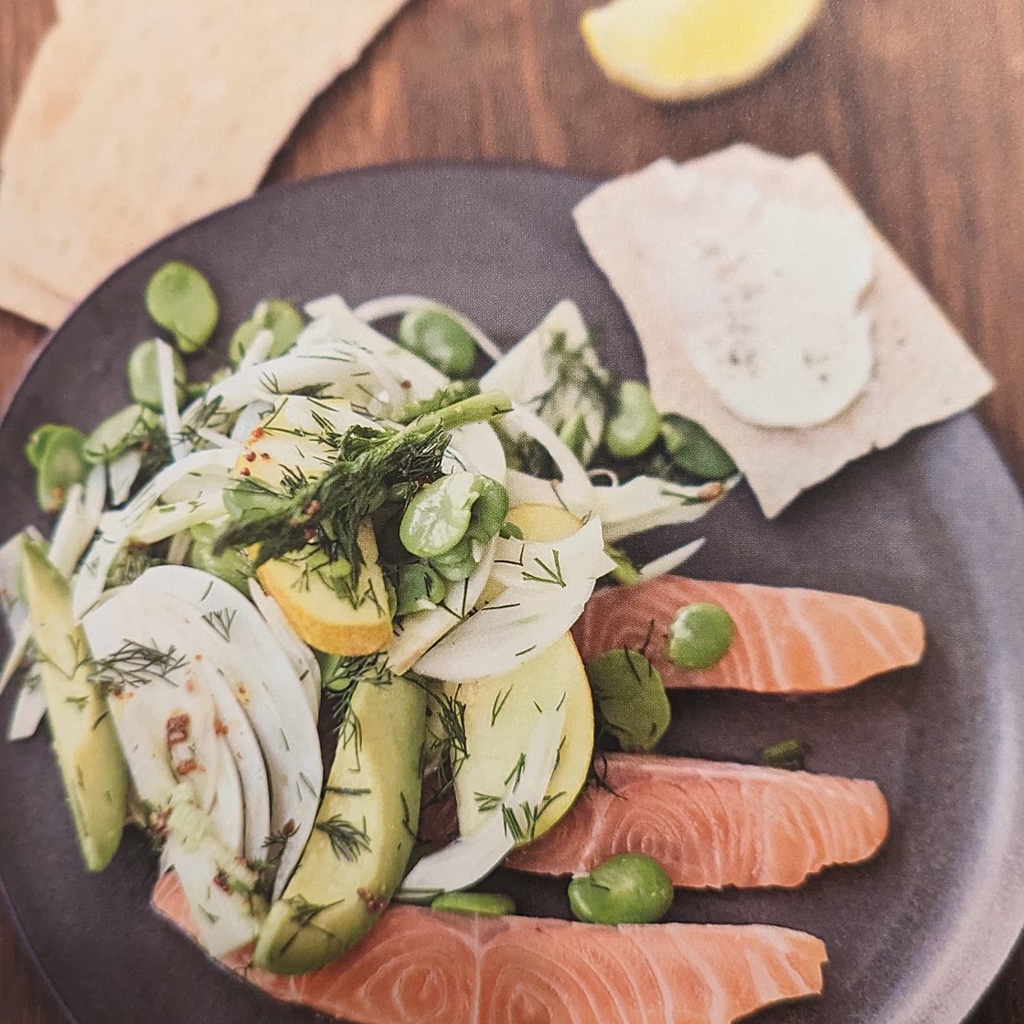 Crudo de salmão