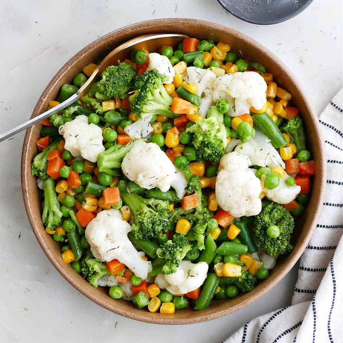 Buttered Vegetables