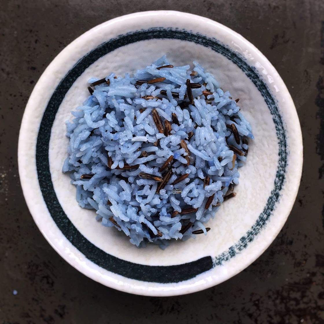 How to make 'nasi kerabu' blue butterfly pea flower rice — Celestial Peach