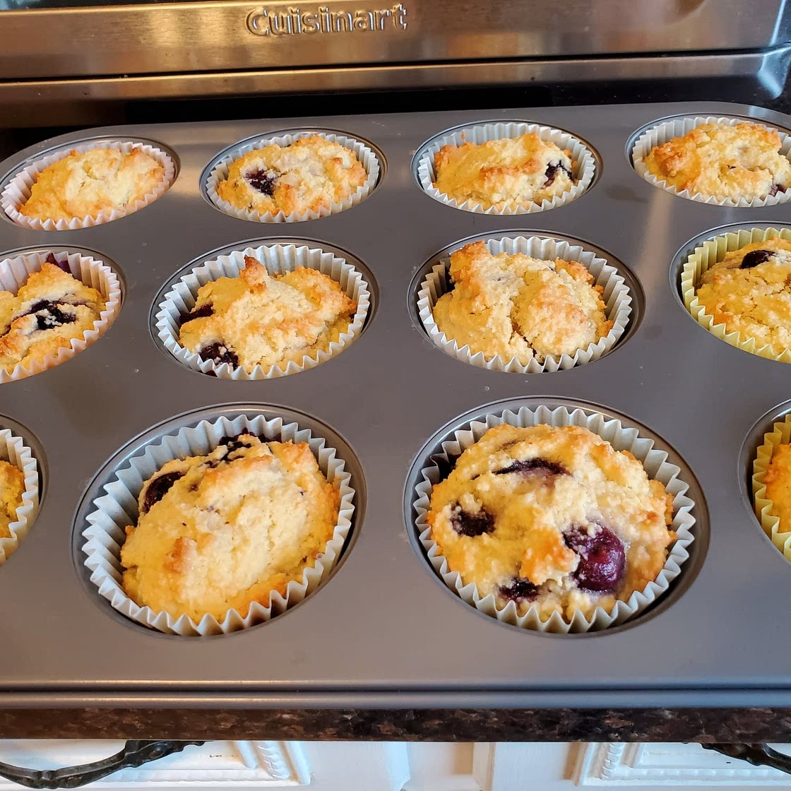 Keto Blueberry Muffins