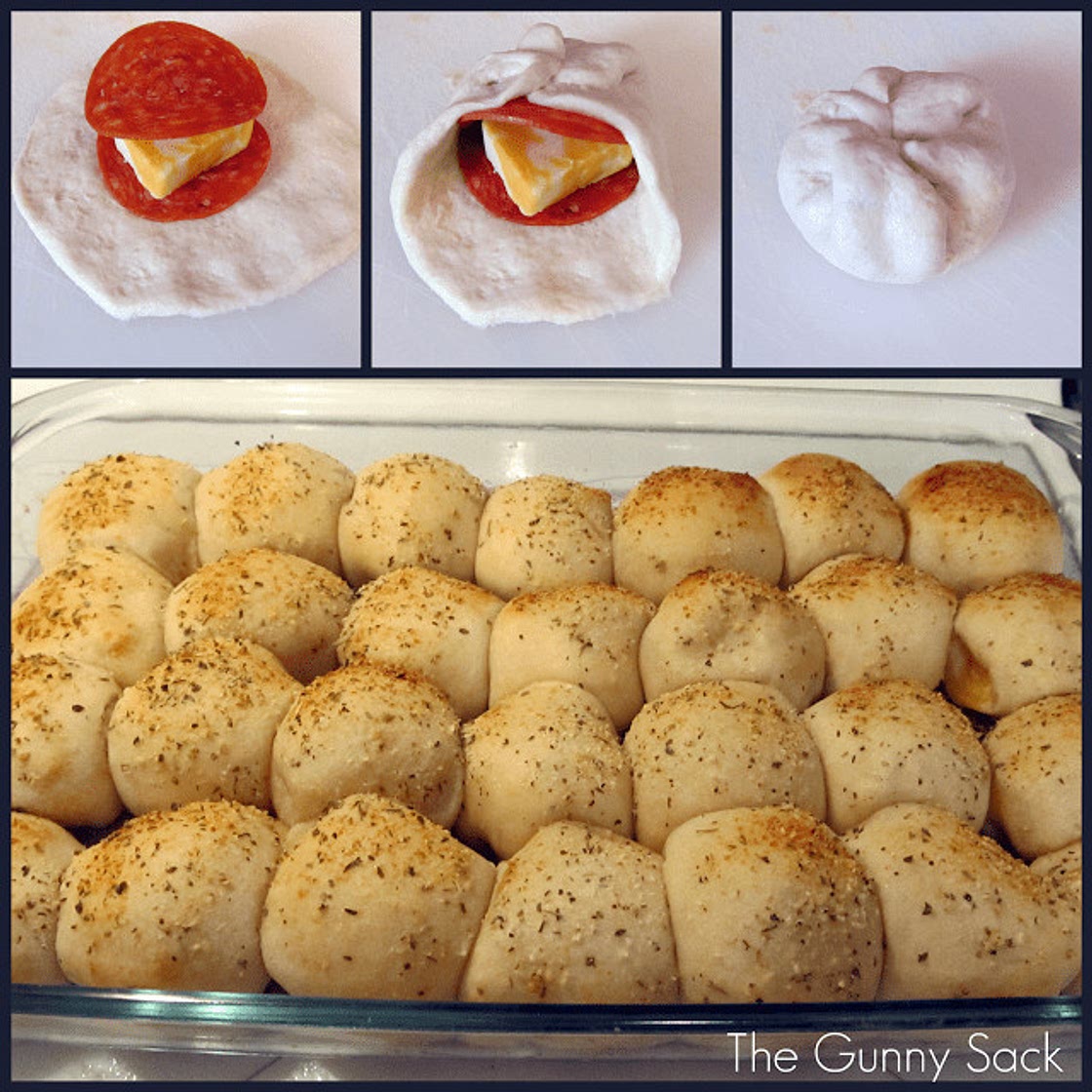 Easy Pepperoni Rolls