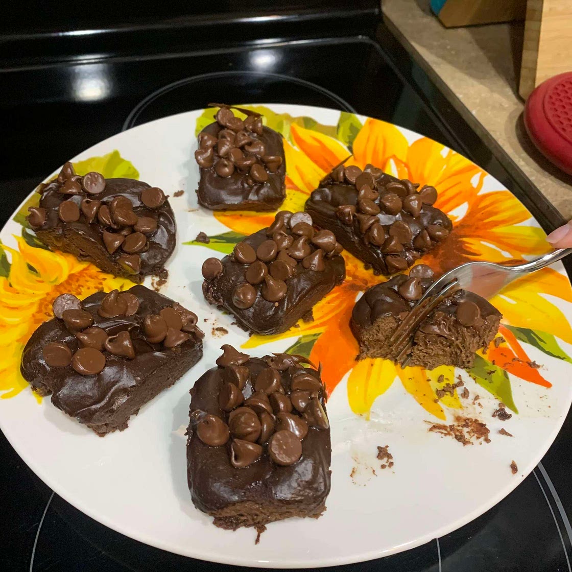 Low Carb Protein Brownies