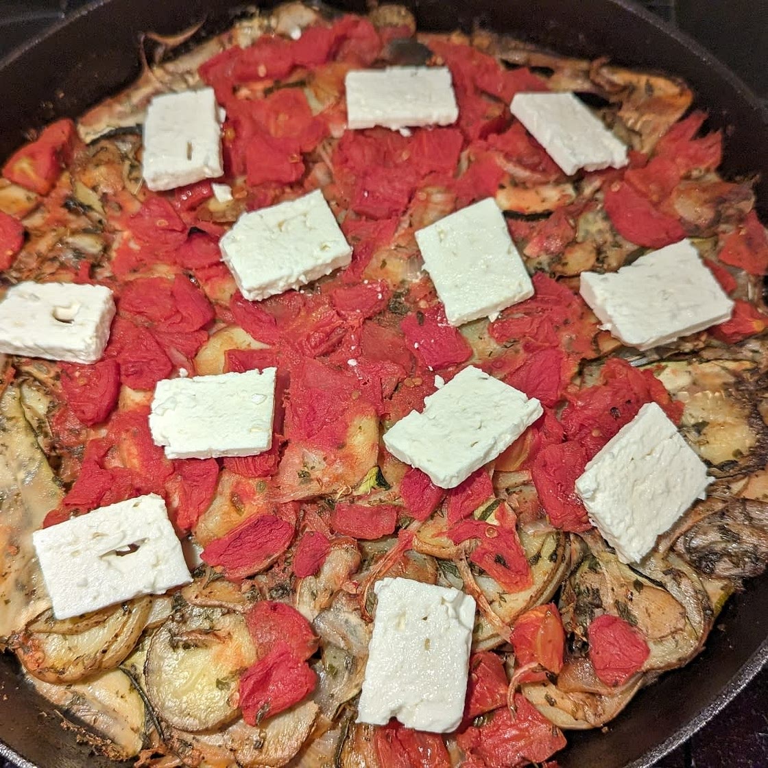 Briam: Traditional Greek Roasted Vegetables