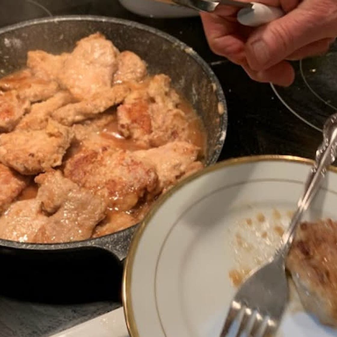 Nonna’s Pork Scallopini