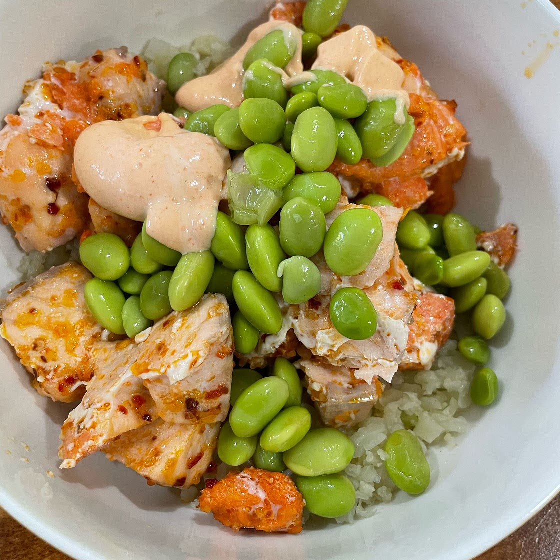 tJ salmon bowl