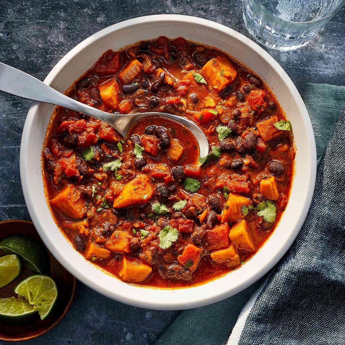 Sweet Potato & Black Bean Chili