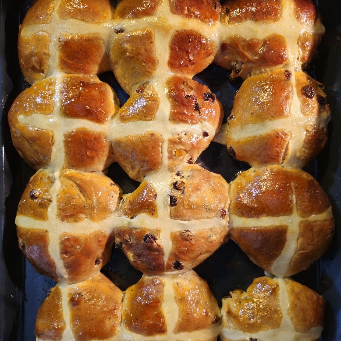 Hot Cross Buns recipe