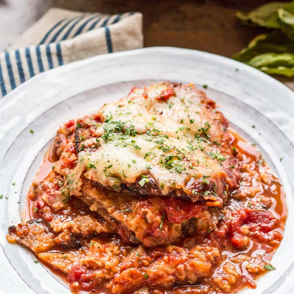 Baked Eggplant Parmesan Recipe