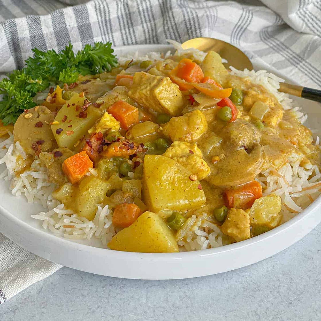 Easy Chicken Curry with Vegetables