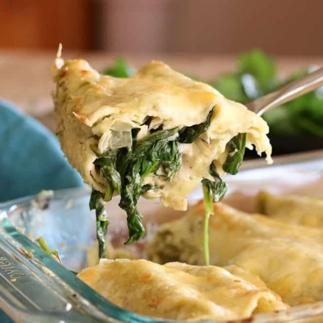 Spinach & Artichoke Enchiladas