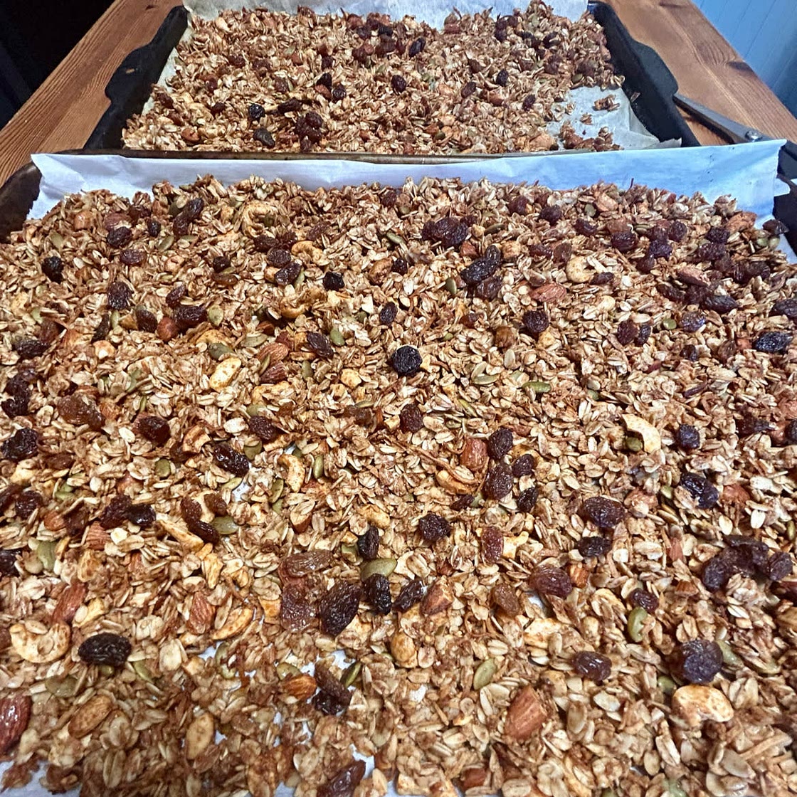 Gluten Free Vegan Breakfast Granola 