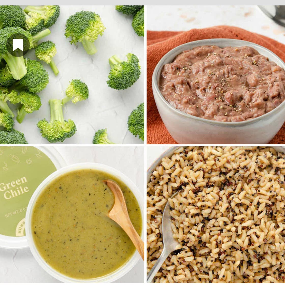 Salsa Verde Refried Bean Bowl