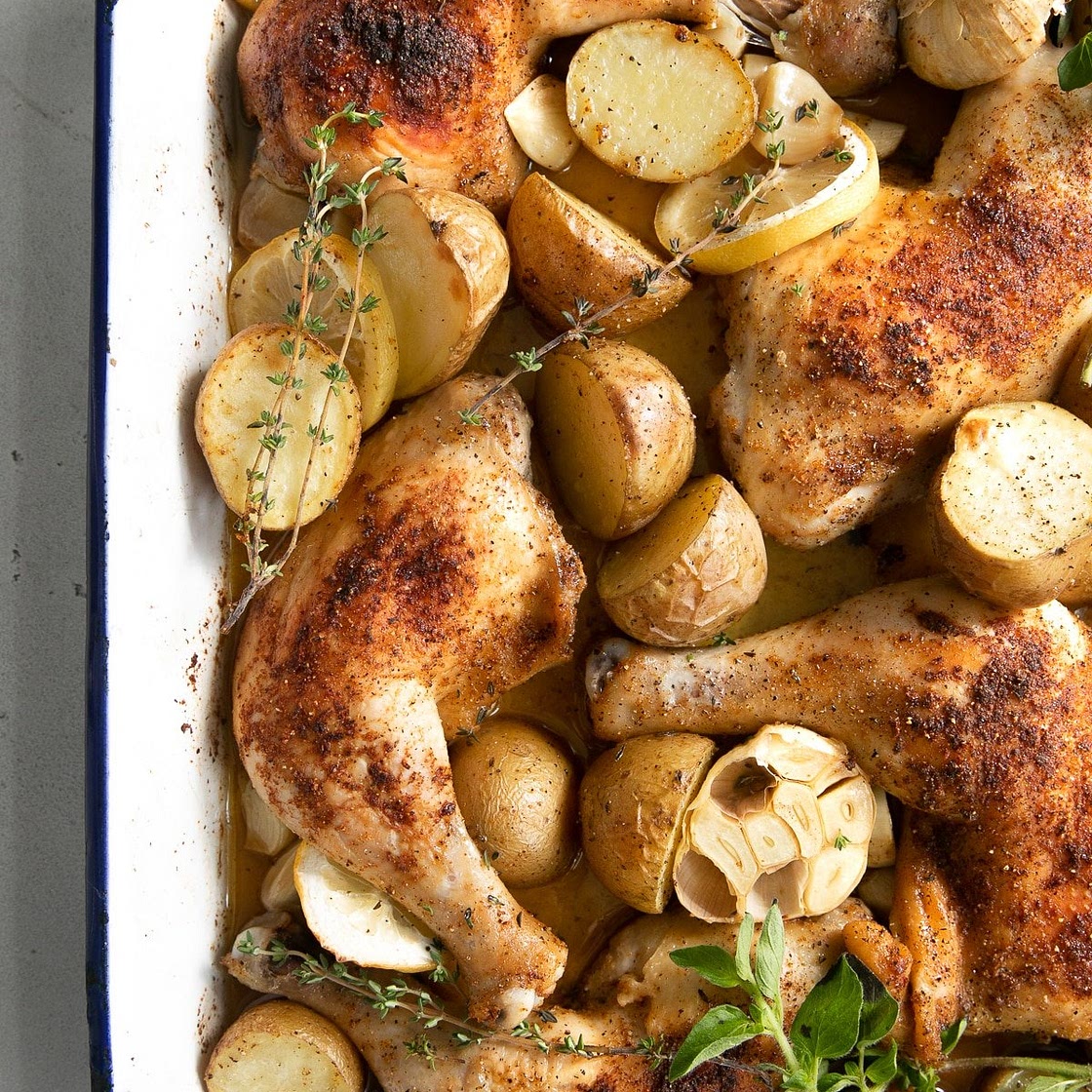 Crispy Oven Roasted Chicken Legs