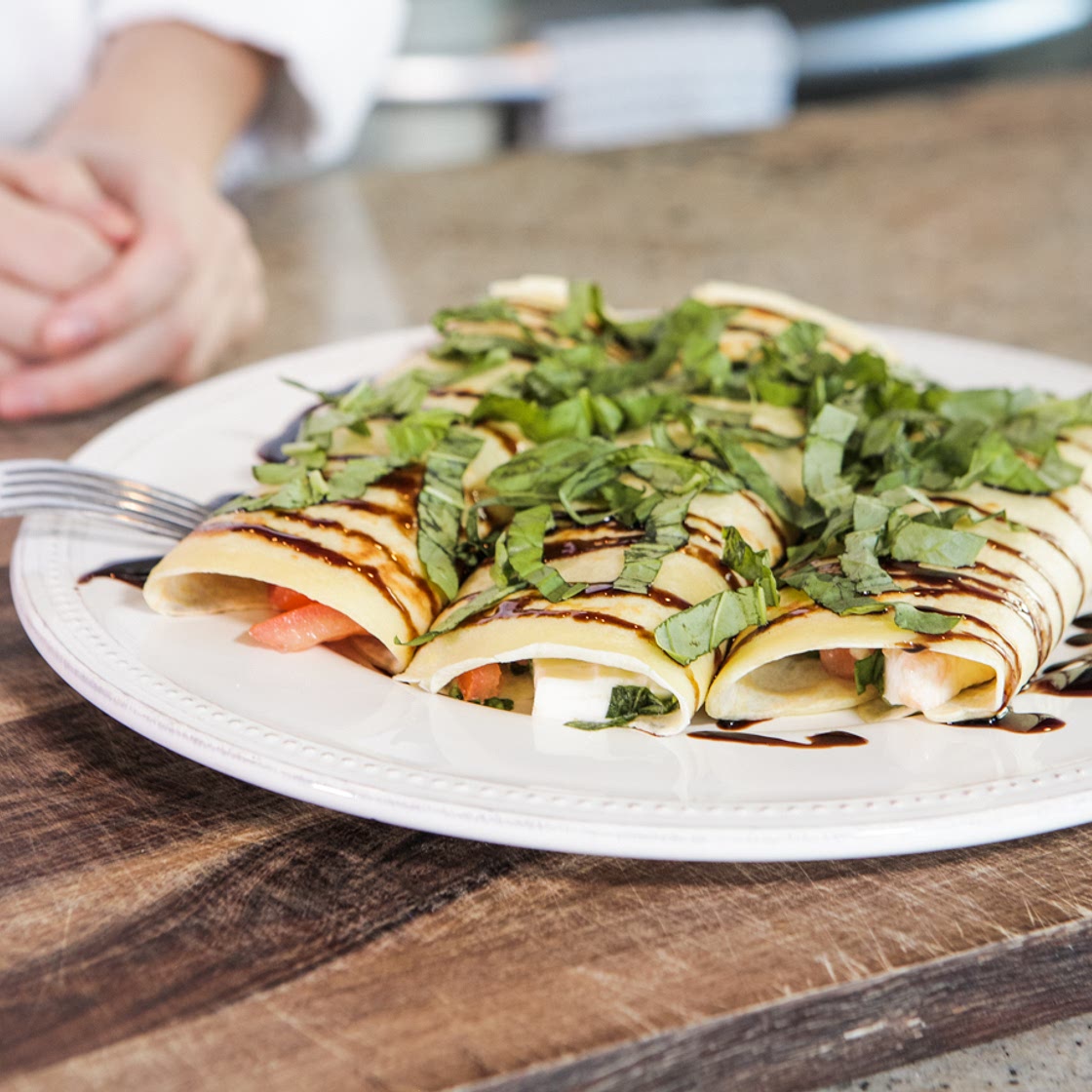 Caprese Crepes